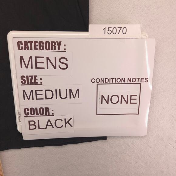 Obey Casual Crew Neck Sleeveless Graphic Tank Top Shirt Mens Size M Black - Picture 8 of 9